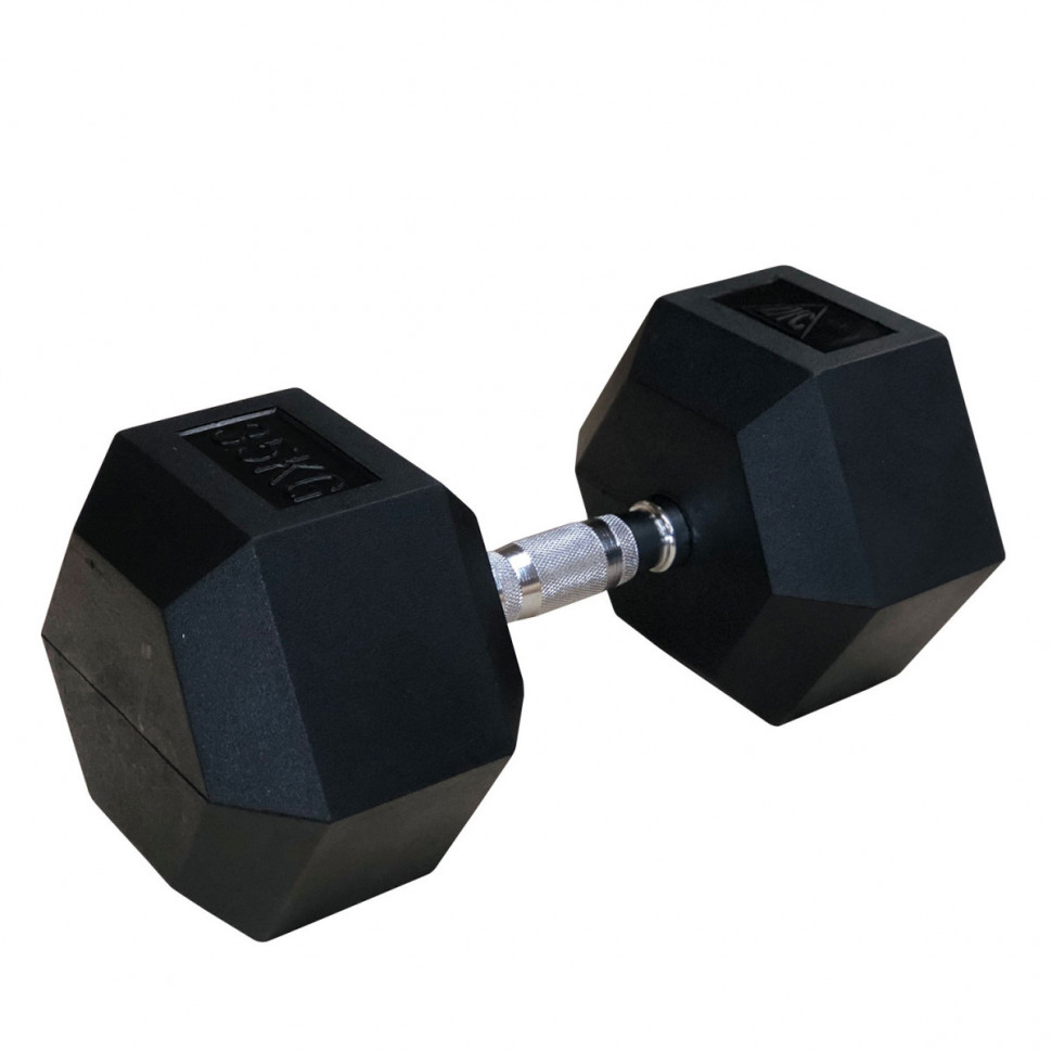Гантели DFC гексаг. обрезиненная пара DB001-35 кг