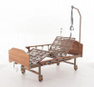 Кровать для лежачих больных с матрасом BELBERG Dana (ЛДСП, светло-коричневый)